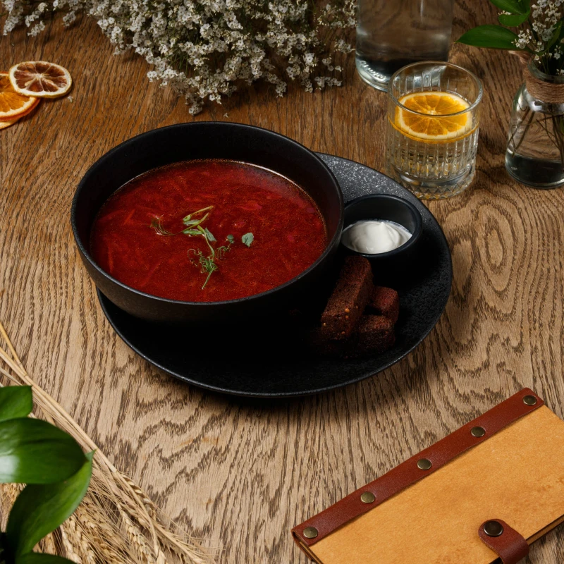 Борщ с говядиной