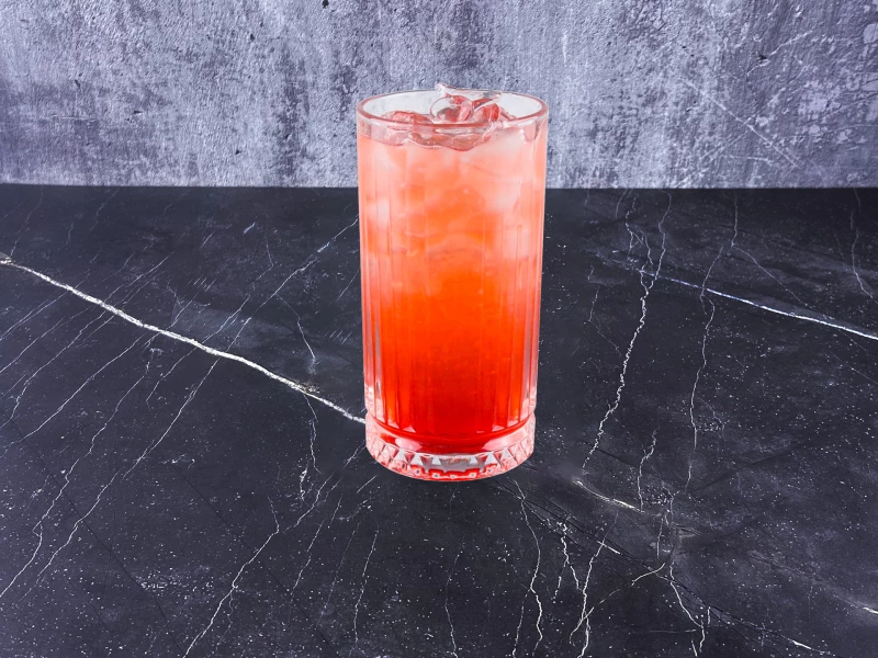 Лимонад кокос-клубника