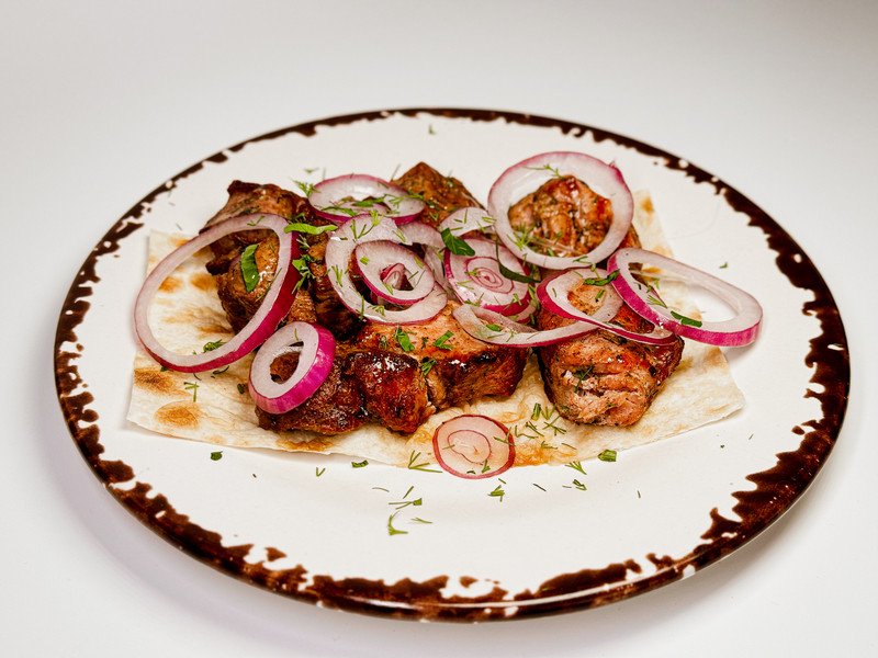 Шашлык из свиной шейки 