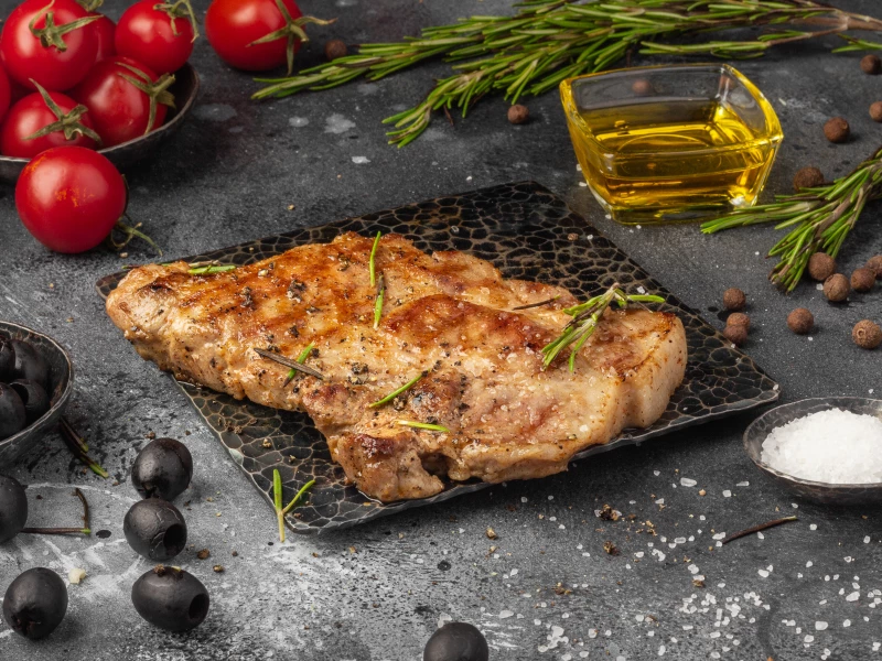 Стейк из свинины