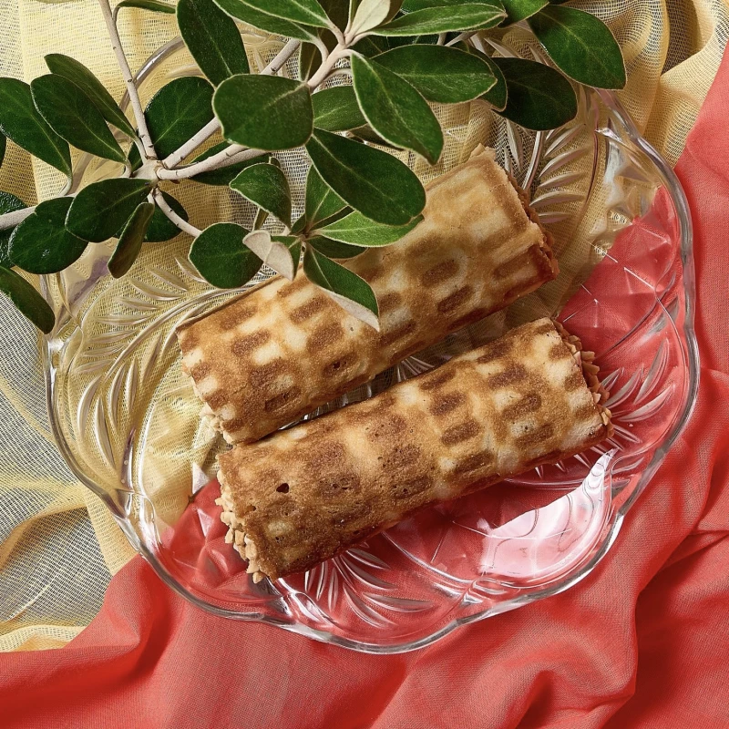 Трубочки с варёной сгущёнкой