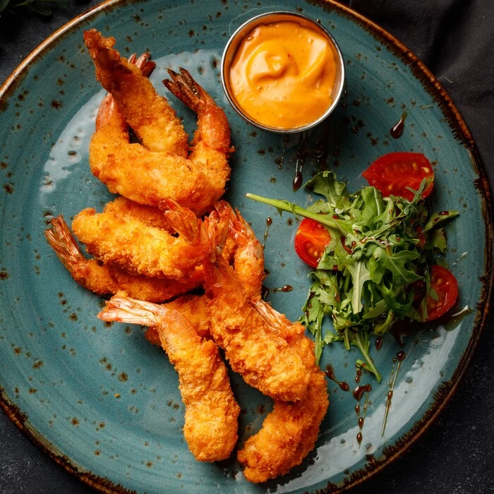 Тигровые креветки панко