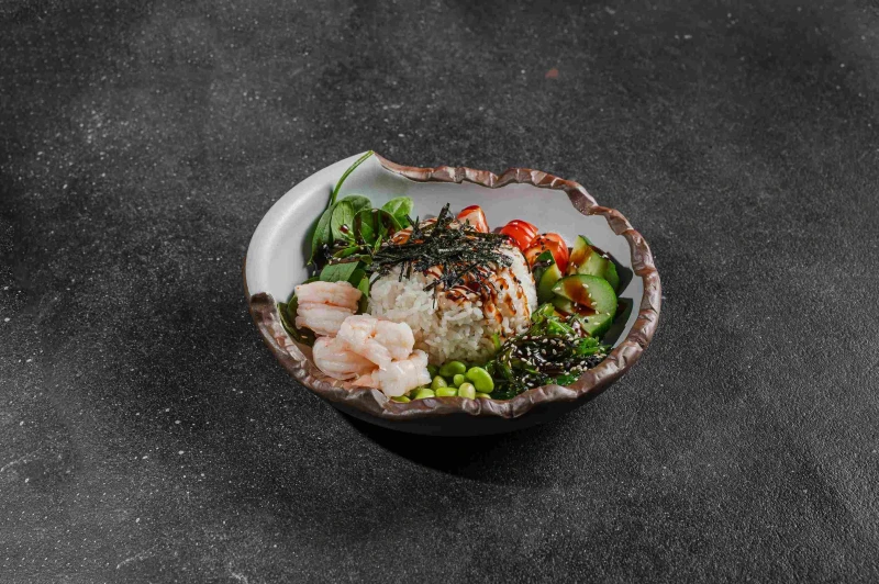 Поке с креветкой