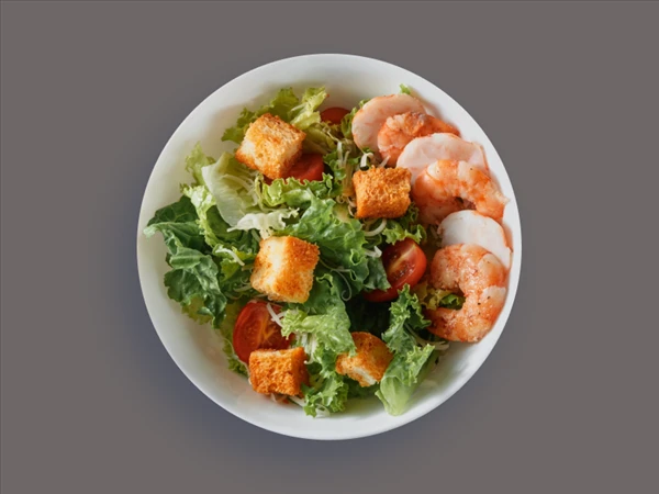 Салат Цезарь с креветками (165 гр)