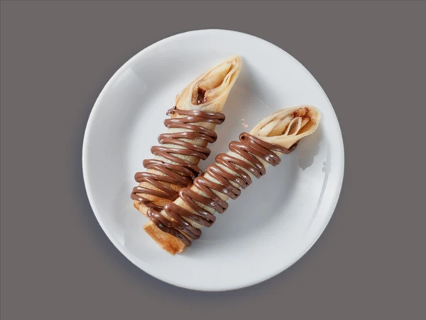 Блинчик с нутеллой и бананом (110 гр)