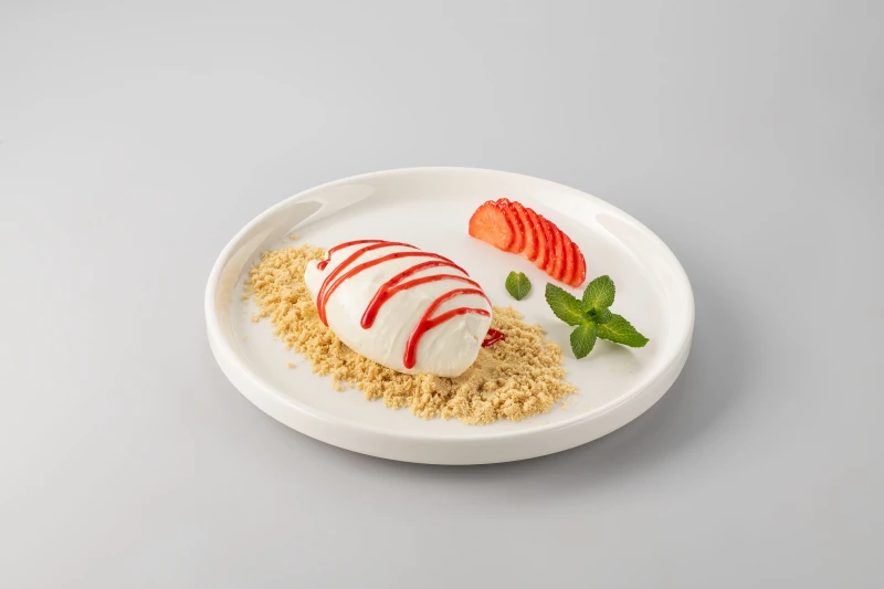 Чизкейк клубничный