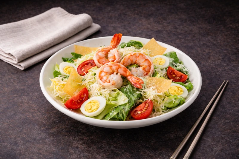 Цезарь с креветками