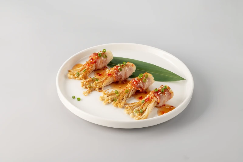 Эноки в беконе