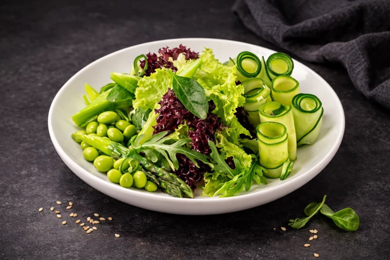 Зеленый салат