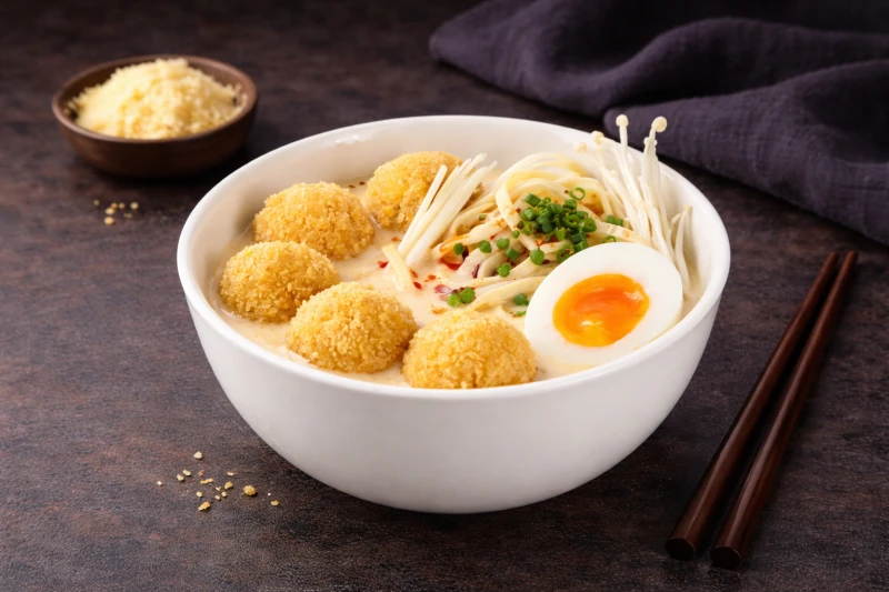 Рамен сырный