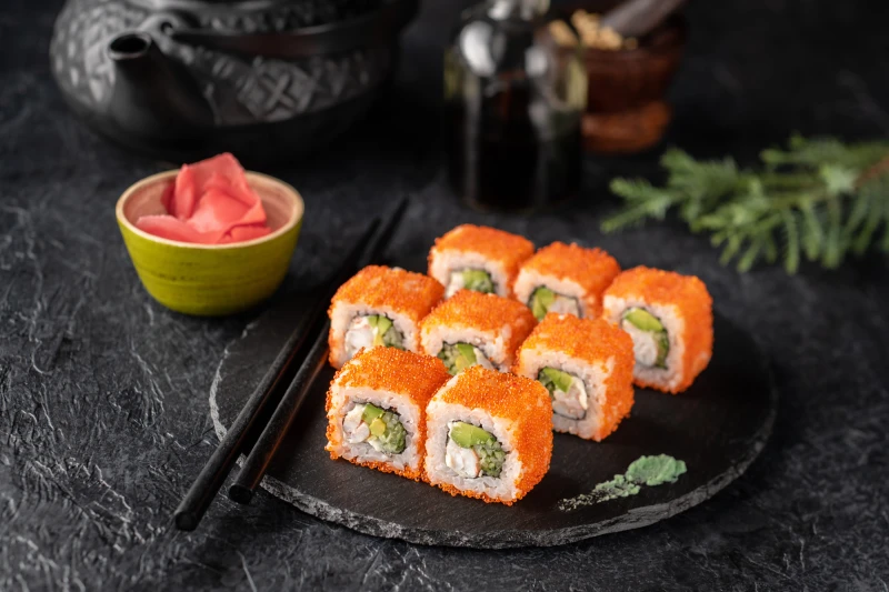 Калифорния с креветкой