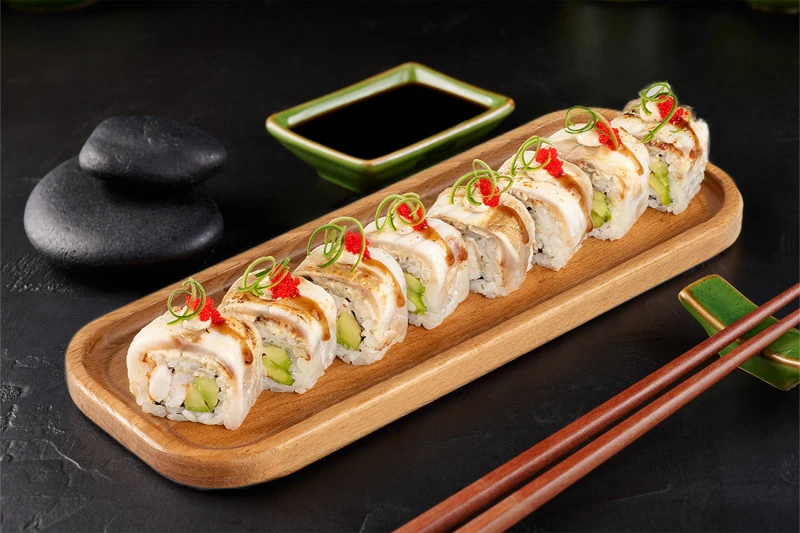 Ролл Унаги Сиба