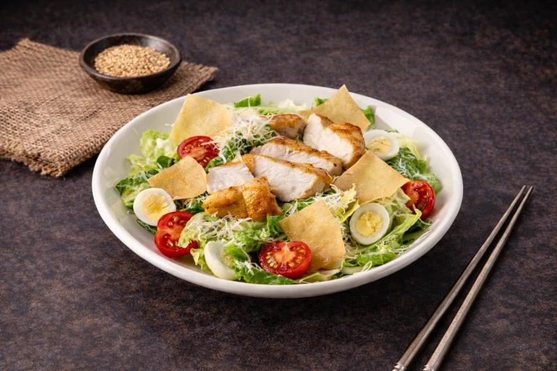 Цезарь с курицей