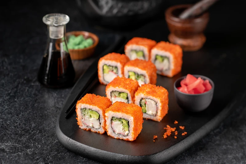 Калифорния с снежным крабом