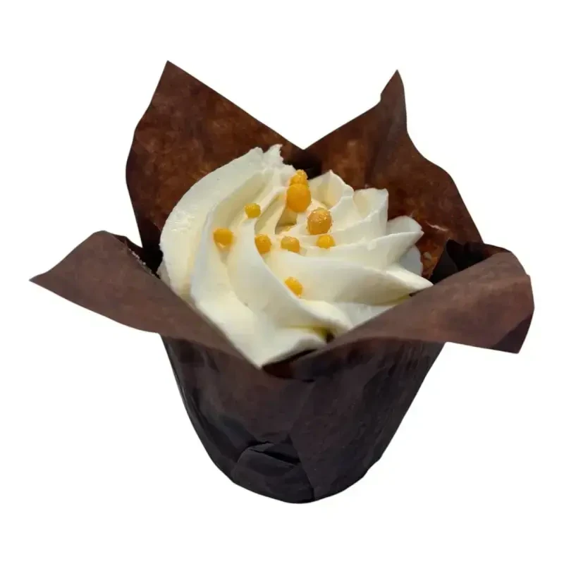 Капкейк с джемовой начинкой и кремом чиз 100 гр 