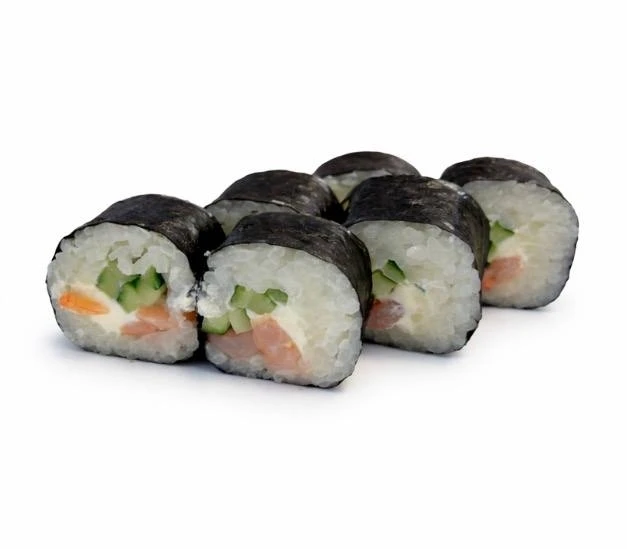 Ролл классический с креветкой и огурцом 205 гр