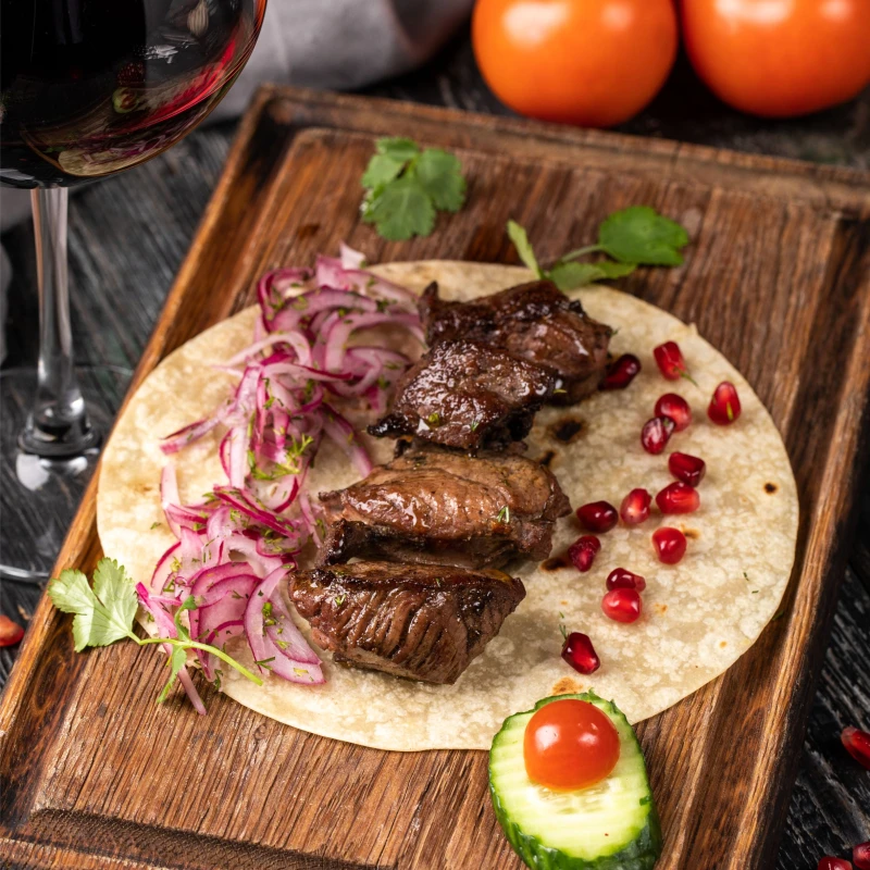 Шашлык из мякоти барана