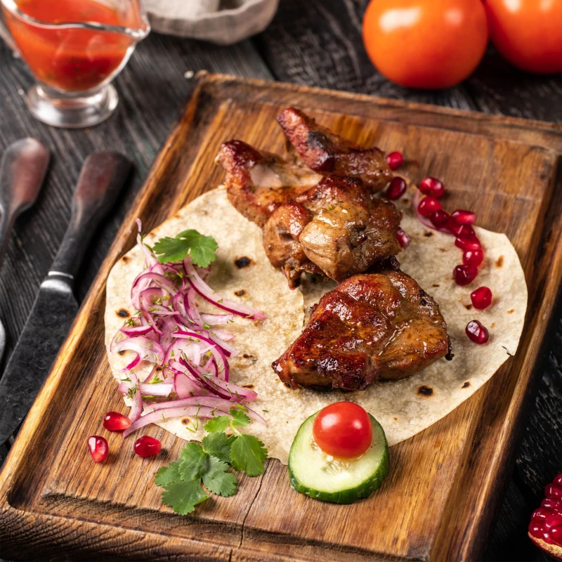 Шашлык из бедра индейки