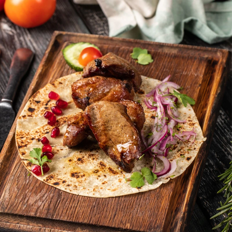 Шашлык из свиной шеи