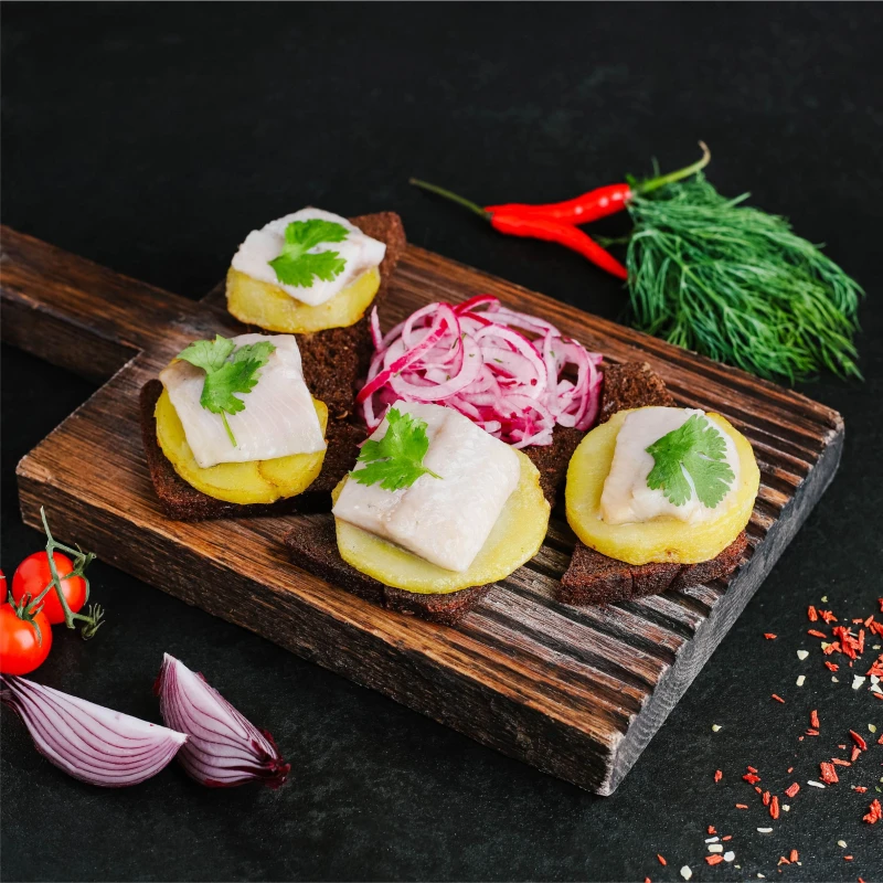 Слабосоленая сельдь