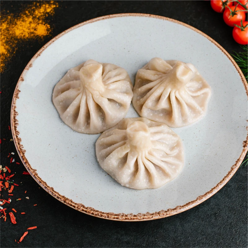 Хинкали с картофелем и сыром