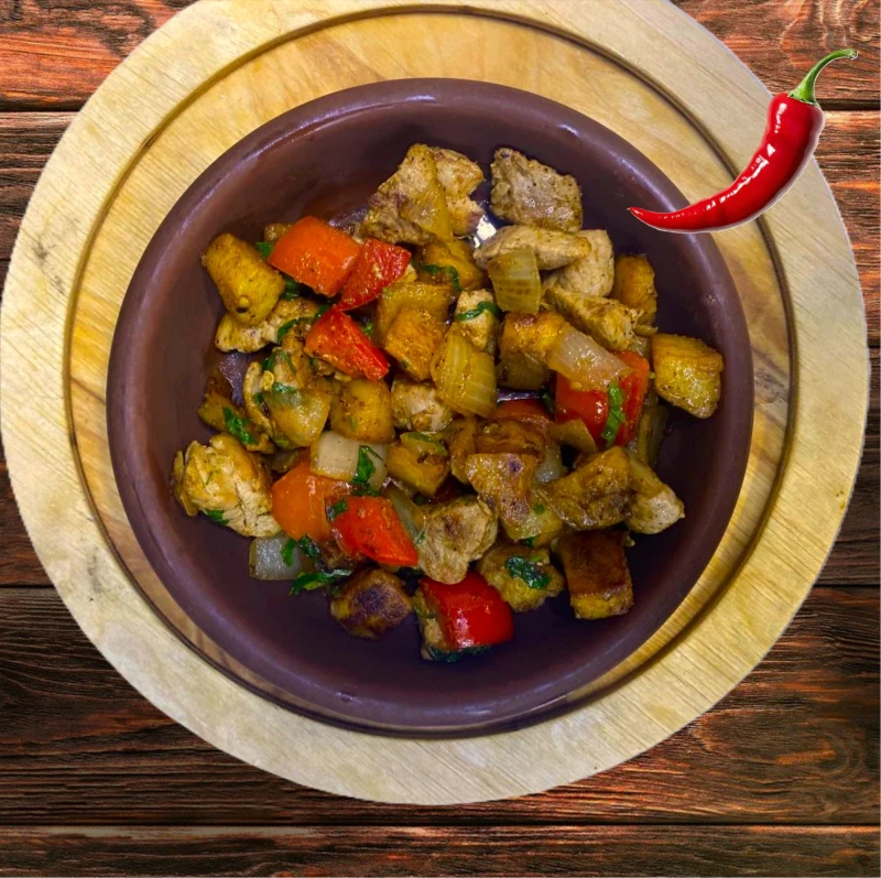 Оджахури со свининой 