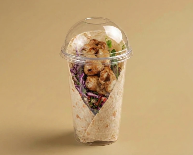Шашлык из куриного бедра в стакане