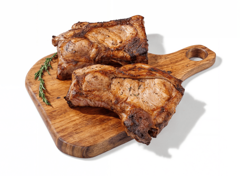 Шашлык из свиного края 