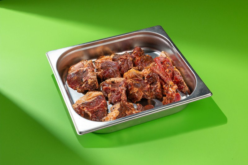 Шашлык баранина яблочко в маринаде