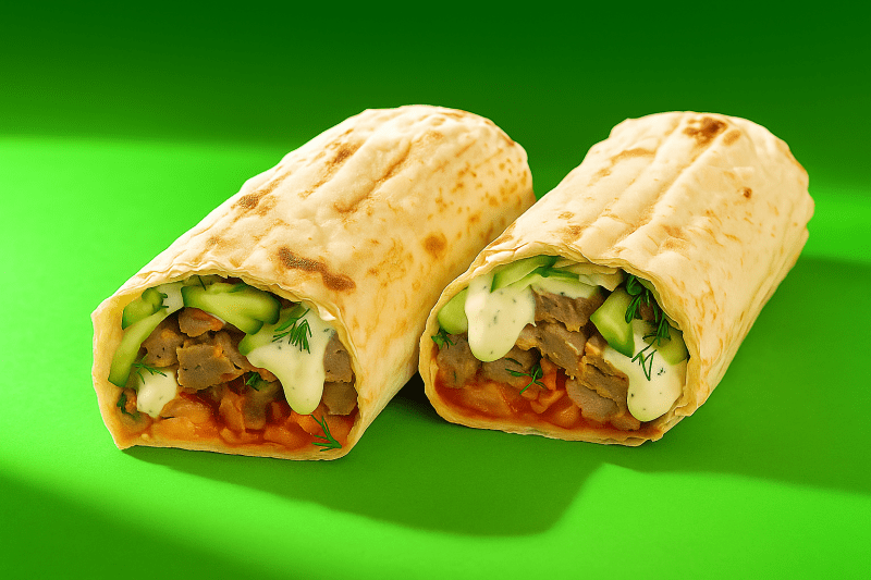 Дурум большой с говядиной 