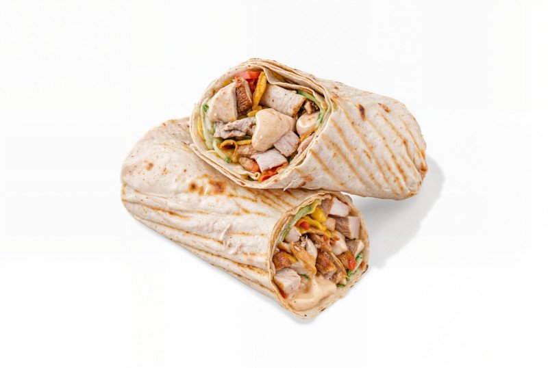 Шаурма фирменная со свининой