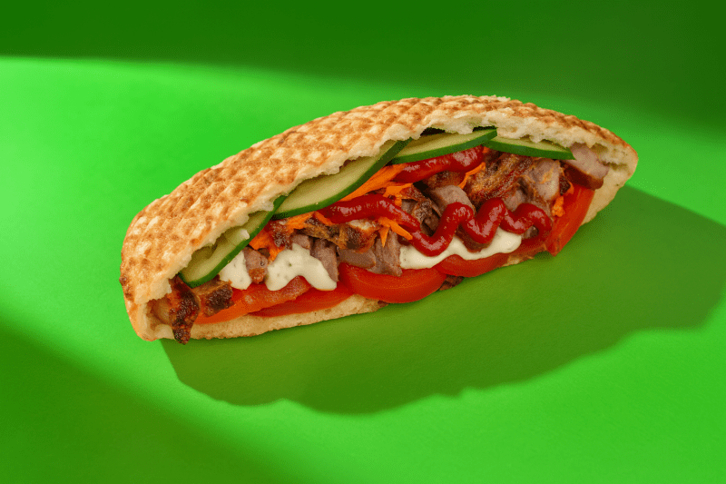 Донер с говядиной