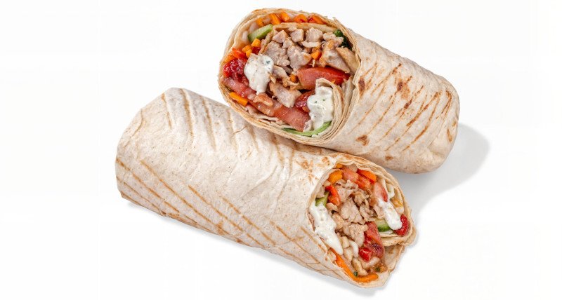 Шаурма мини со свининой 