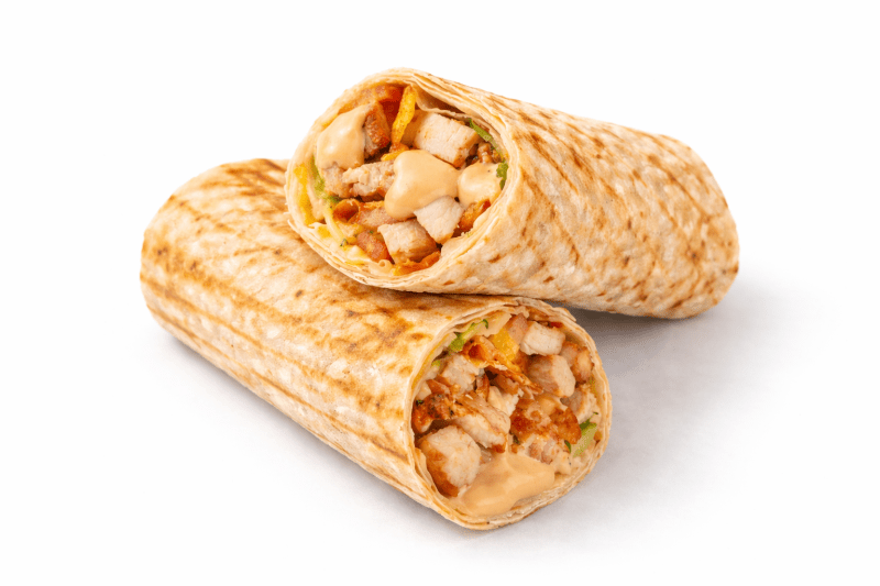 Шаурма сырная с курицей