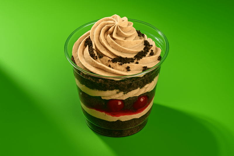 Трайфл с вишней и орео