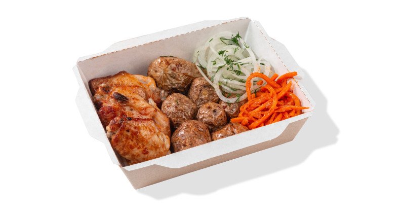 Бокс с куриными крыльями