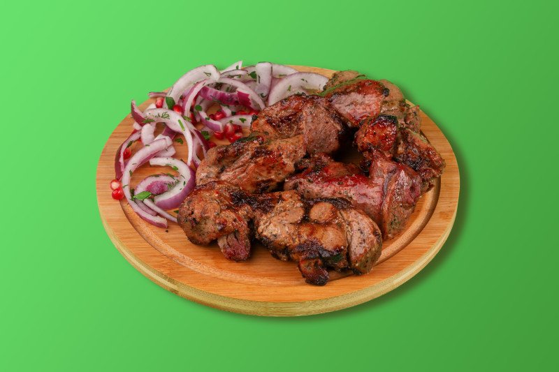 Шашлык из свиной шеи