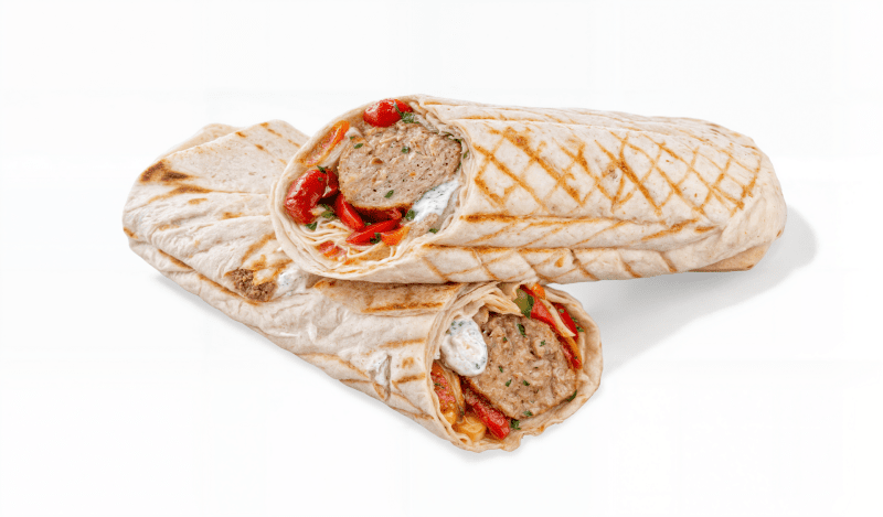 Люля куриный в лаваше