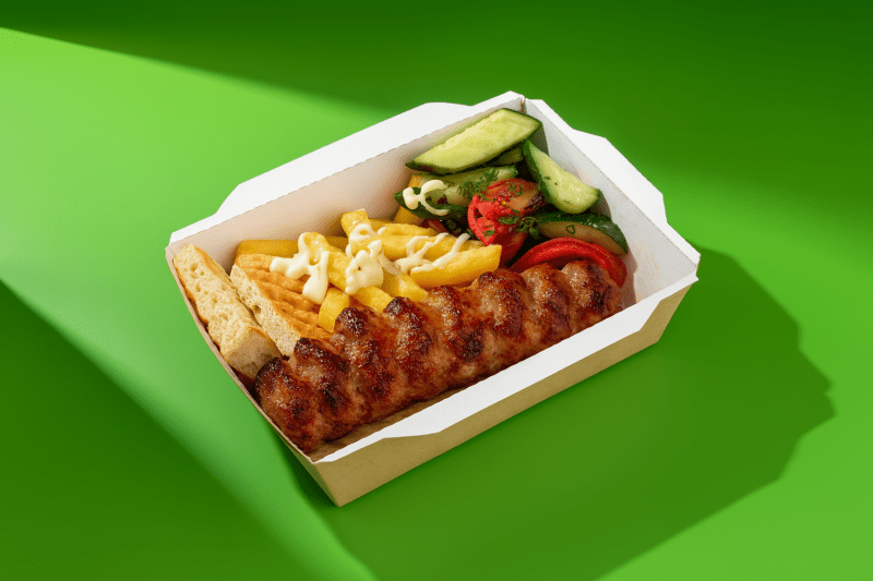 Ланч-бокс с люля из курицы