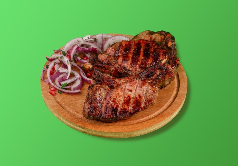 Шашлык края свинины