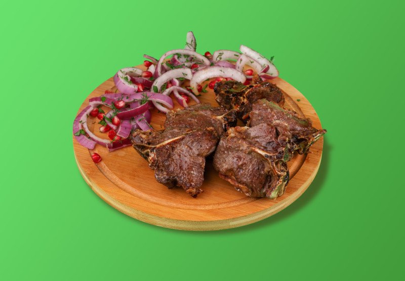 Шашлык баранина яблочко