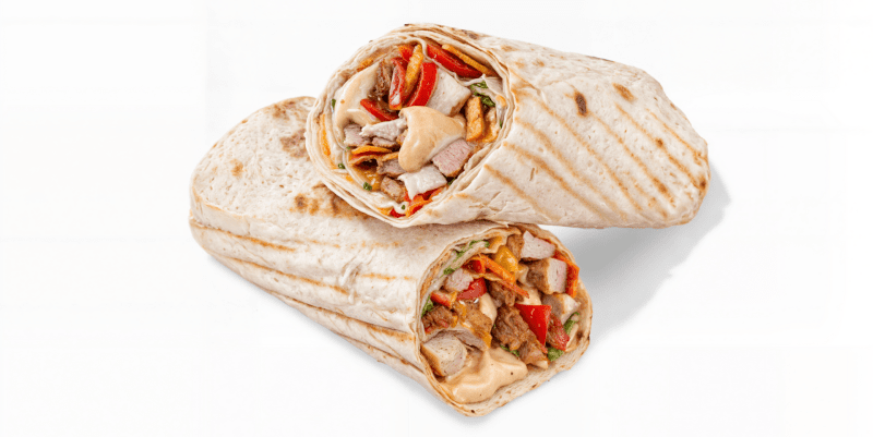 Шаурма фирменная со свининой