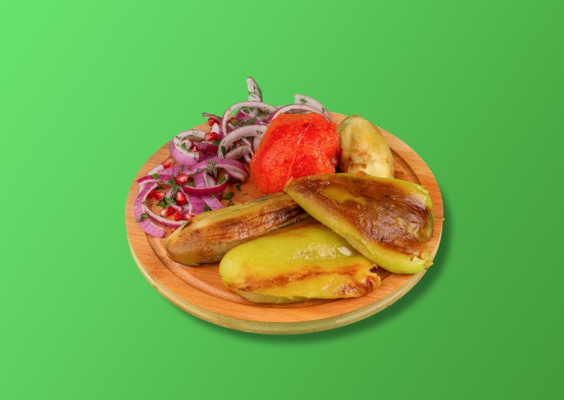 Овощи на мангале