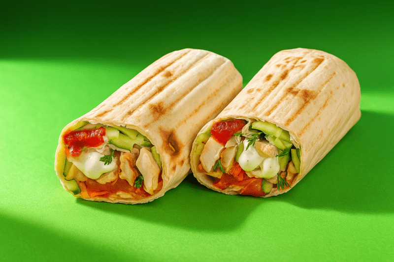 Дурум стандарт с курицей