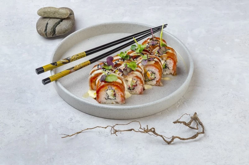 Ролл Опаленная "Филадельфия" с тунцом 8шт