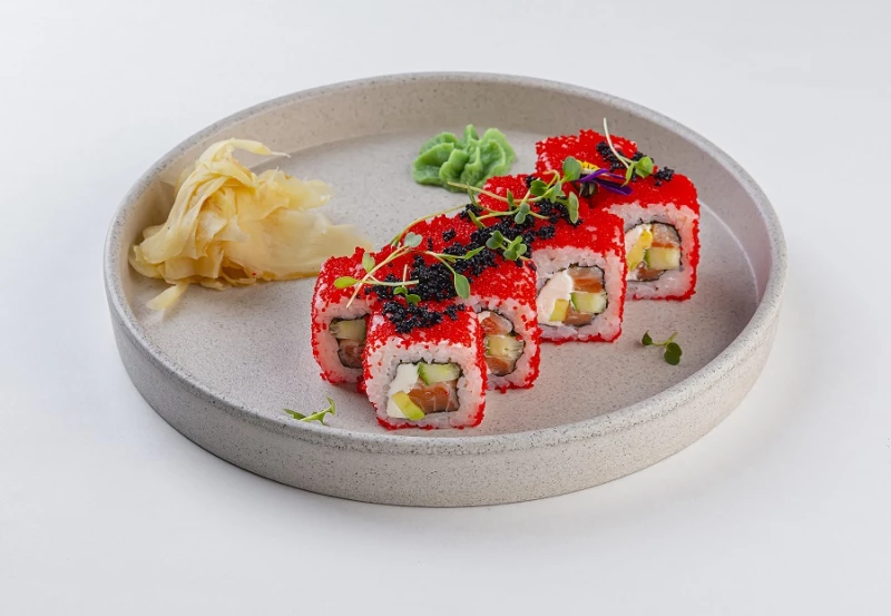 Ролл "Калифорния" с лососем 8шт