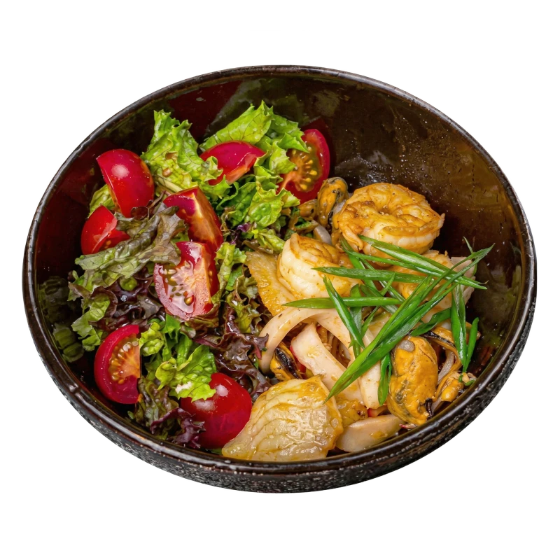 Салат с морепродуктами 240 гр