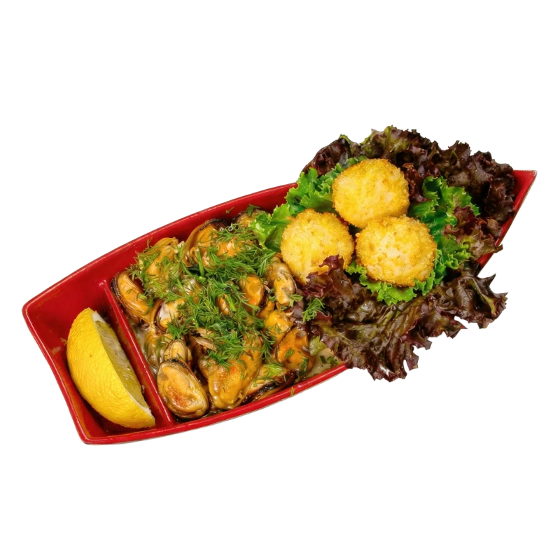 Мидии в сливочном соусе 150/80г