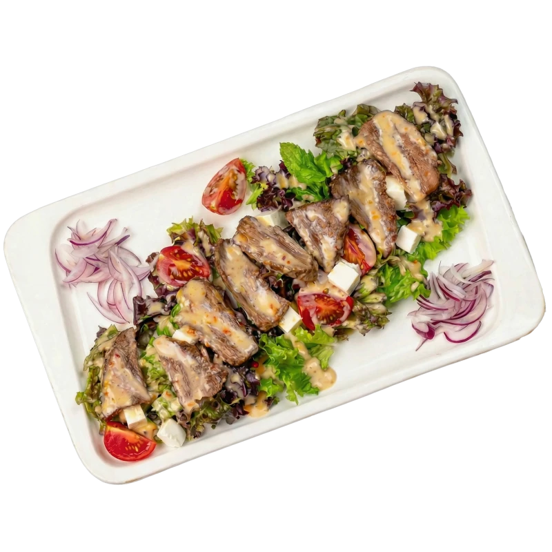 Салат с говядиной 200 гр