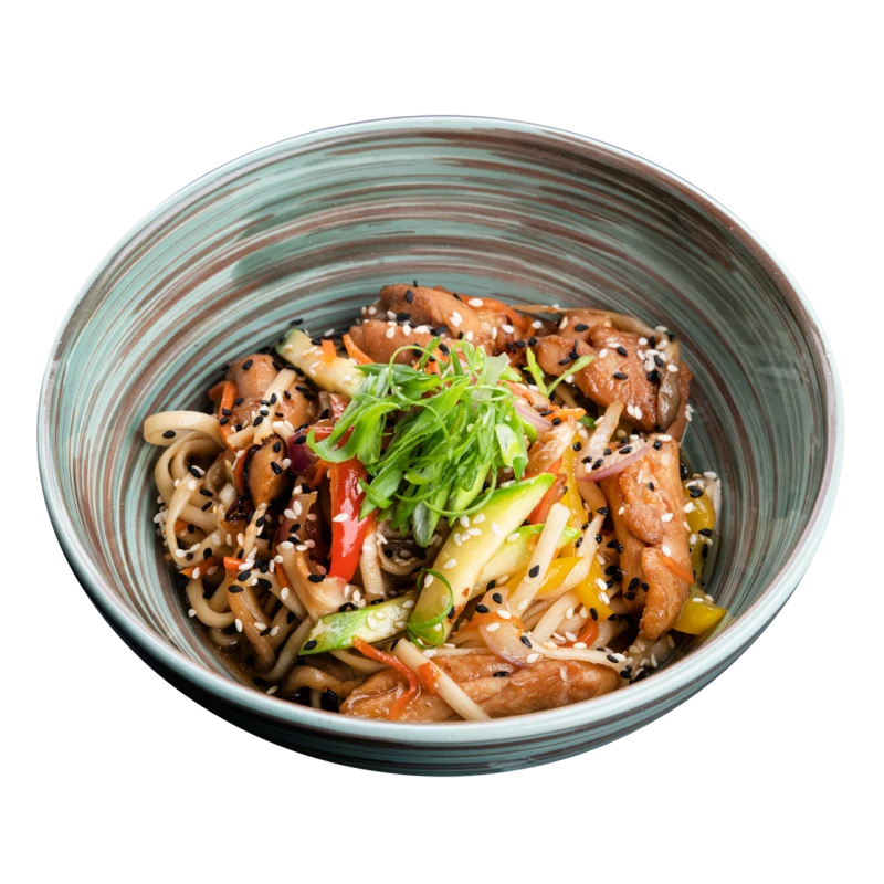 Тори ясай терияки с лапшой удон 350 гр